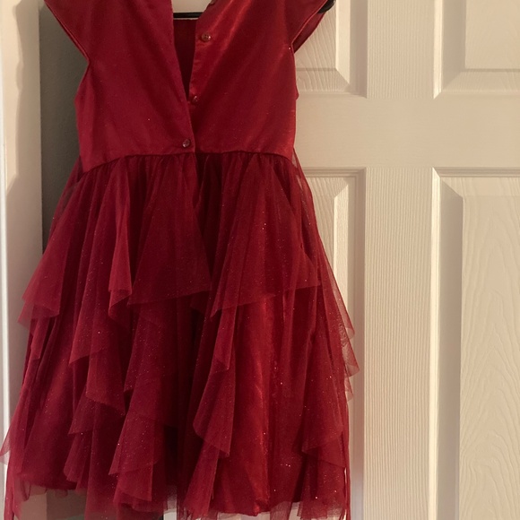 Size 10 girls Christmas Dress - Picture 2 of 2